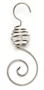 Silver Spiralhanger - Box of 6